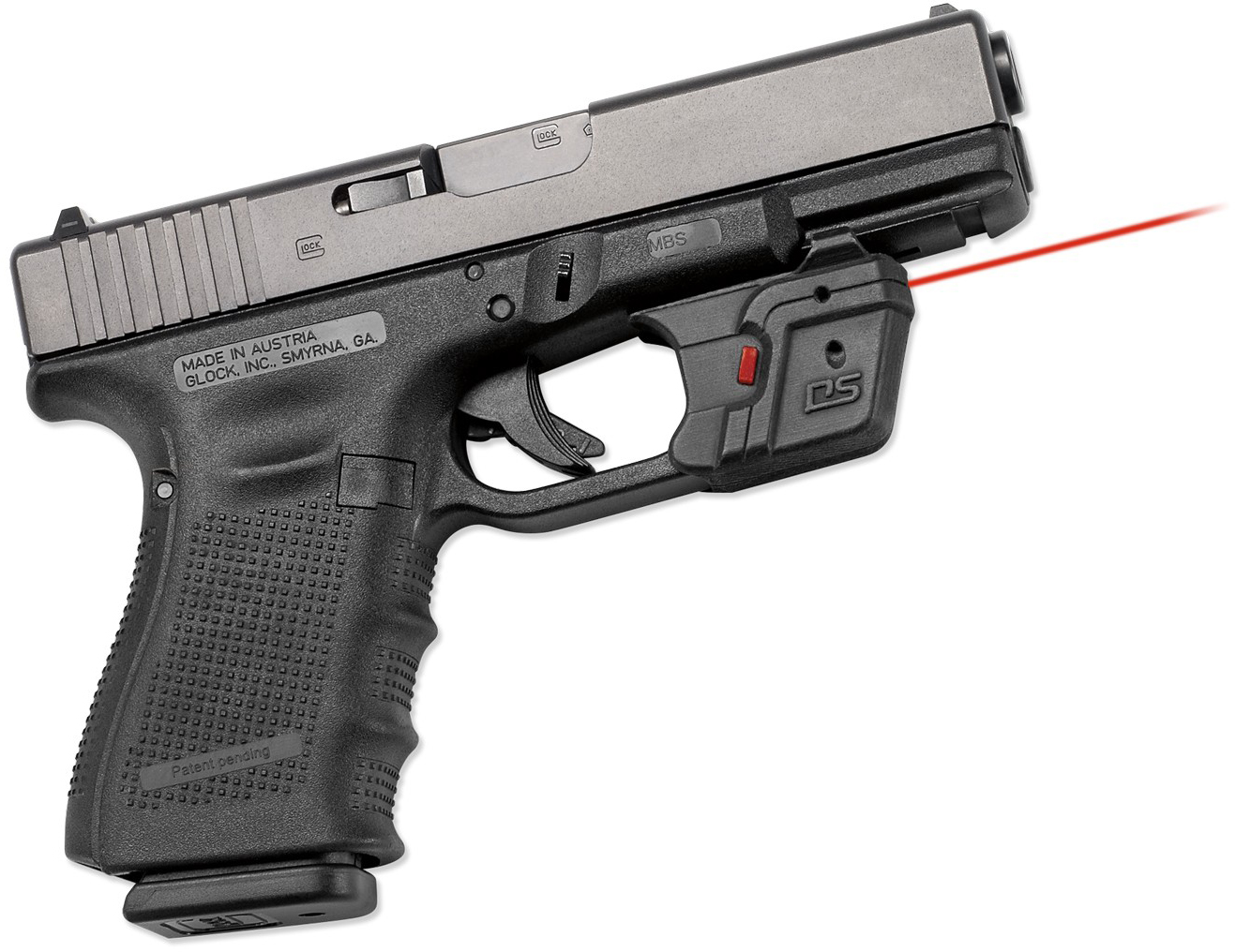 Glock 17 Red Dot Laser Sight in Black 
