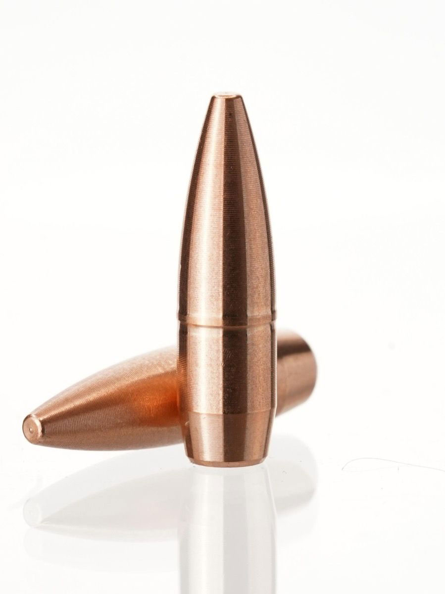 Cutting Edge Bullets Match Tactical .224 Caliber 55 Grain Solid Copper Match Rifle Bullets