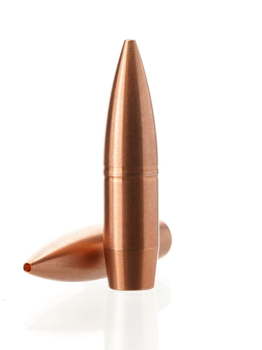 Cutting Edge Bullets Match Tactical .277 Caliber 125 Grain Solid Copper Match Rifle Bullets