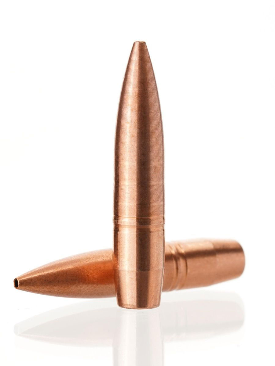 Cutting Edge Bullets Match Tactical Hunting .257 Caliber 115 Grain Solid Copper Hollow Point Rifle Bullets