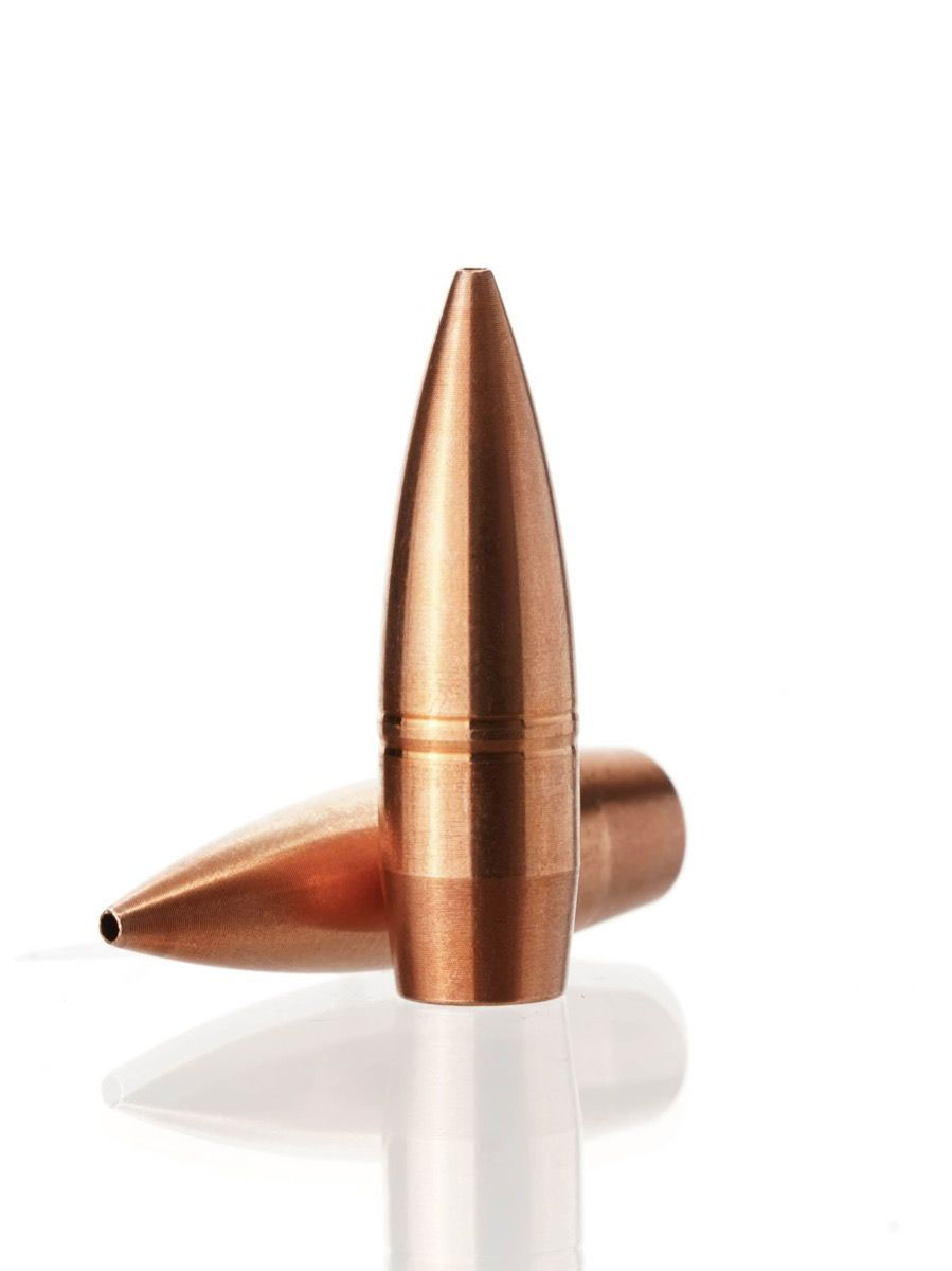 Cutting Edge Bullets Match Tactical Hunting .308 Caliber 130 Grain Solid Copper Hollow Point Rifle Bullets