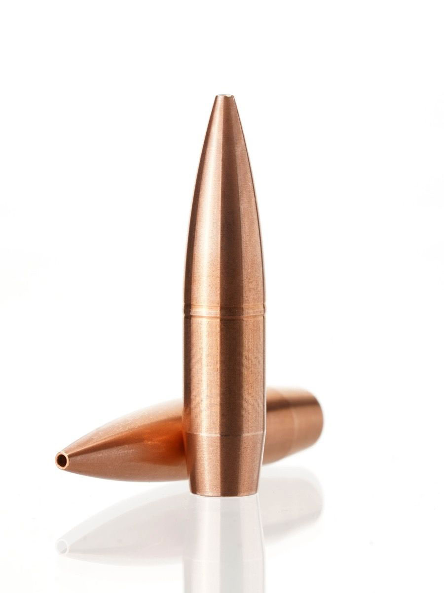 Cutting Edge Bullets Match Tactical Hunting .308 Caliber 180 Grain Solid Copper Hollow Point Rifle Bullets