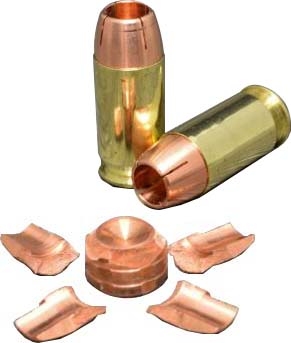 Cutting Edge Bullets Personal Home Defense 45 ACP 150 Grain Solid Copper Hollowpoint Brass Rifle Ammunition