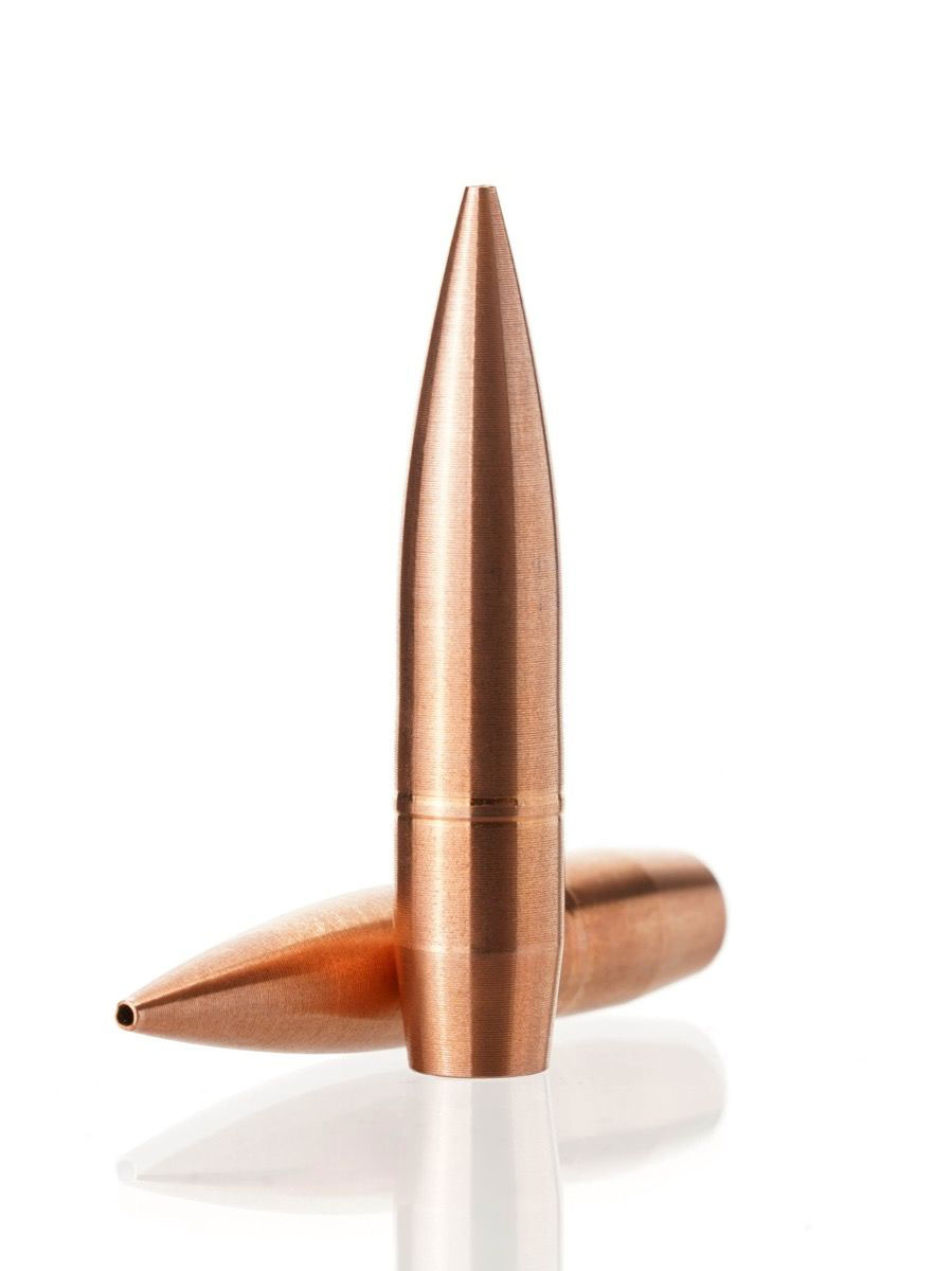 Cutting Edge Bullets Single Feed Match Tactical Hunting .308 Caliber 190 Grain Solid Copper Hollow Point Rifle Bullets