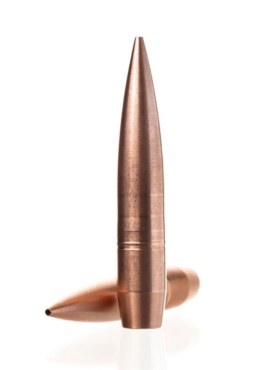 Cutting Edge Bullets Single Feed Match Tactical Hunting .358 Caliber 340 Grain Solid Copper Hollow Point Rifle Bullets