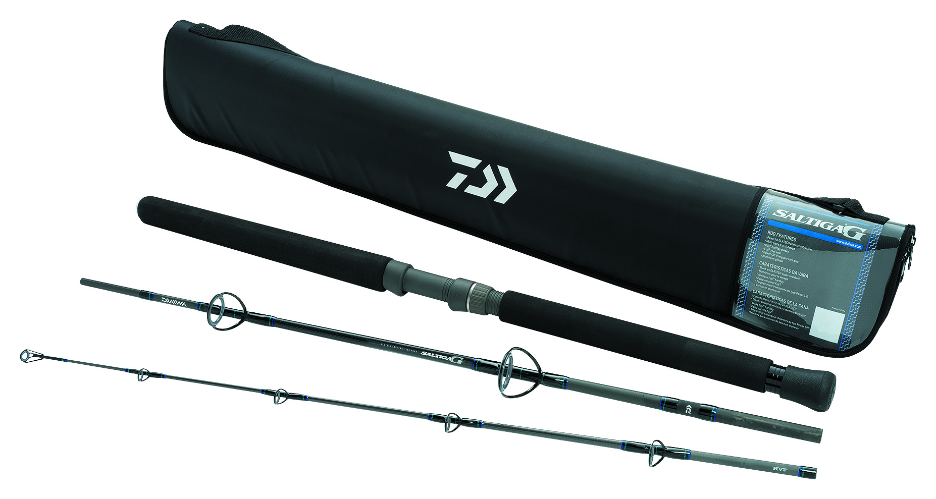 Daiwa Saltiga Saltwater Travel Spinning Rod  Up to 10% Off w/ Free  Shipping and Handling