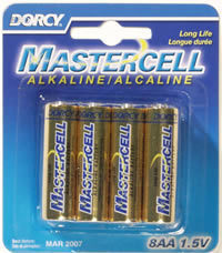Dorcy 41-1628 Mastercell Alkaline