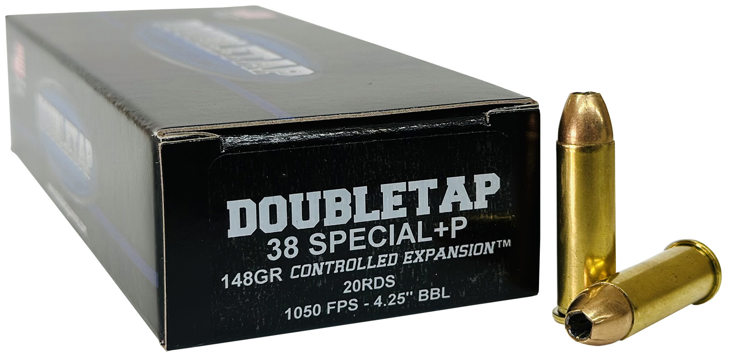 Doubletap Ammunition 38 Special 148 Grain Controlled Expansion JHP Pistol Ammunition