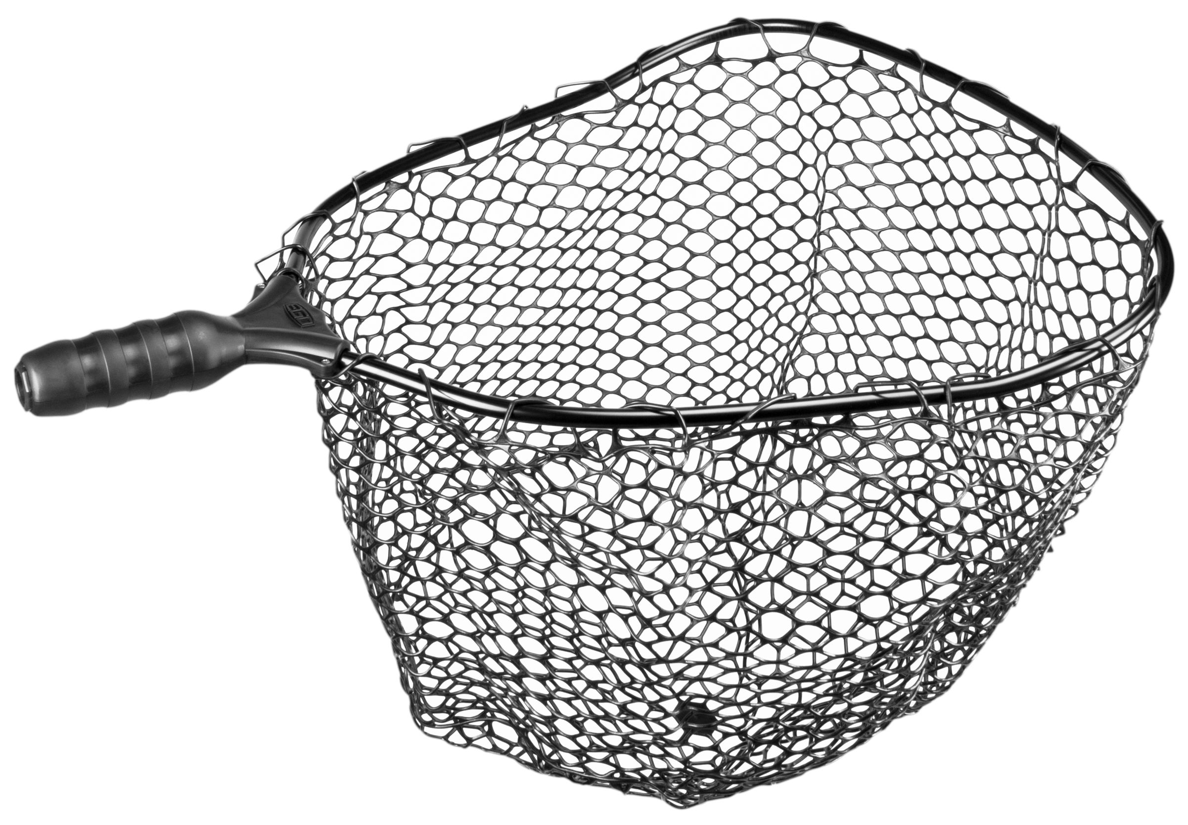 Ego - Large 19 x 21 Inch Rubber Mesh Fishing Net 