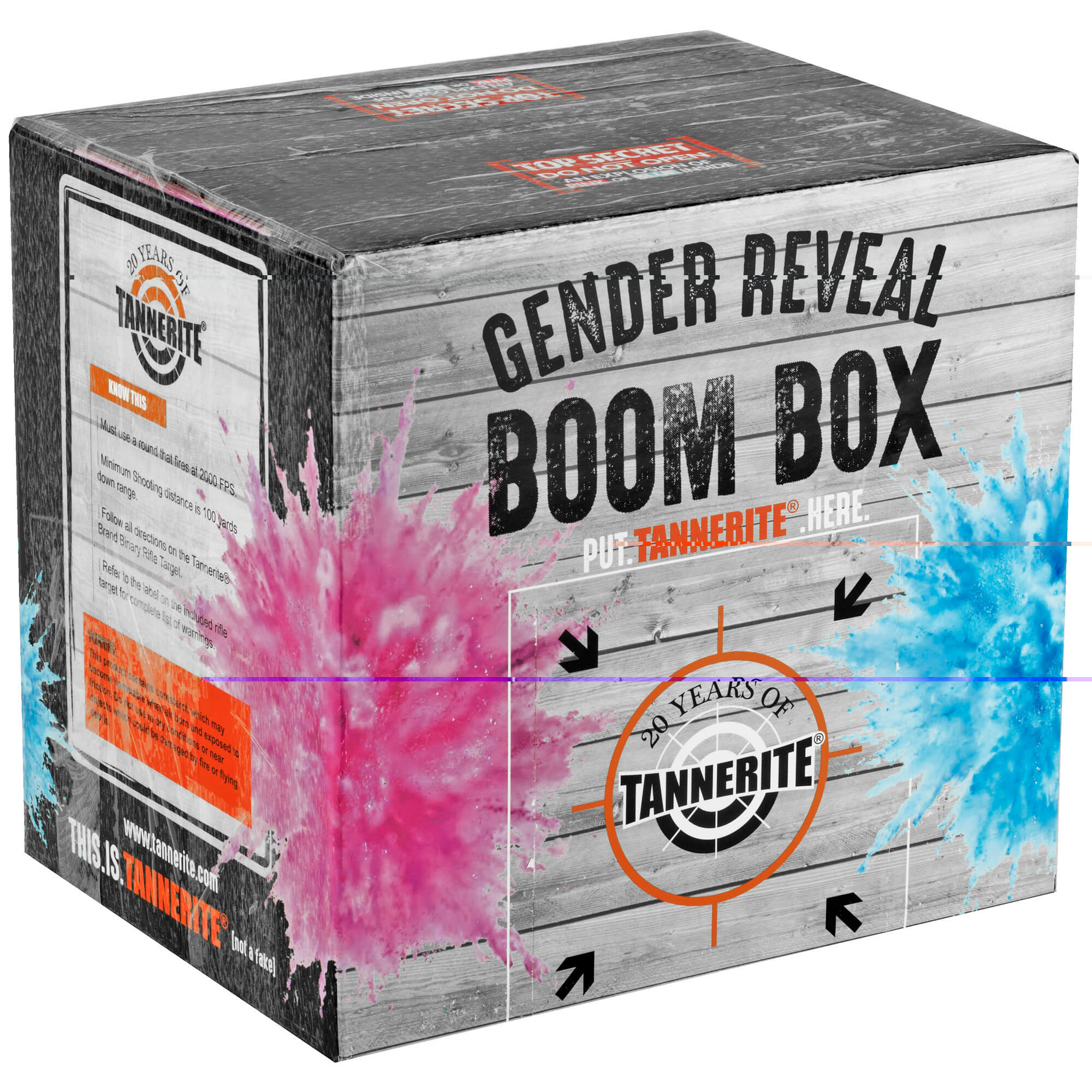 Infinite Defense Tannerite - Gender Reveal Pink 06A10362