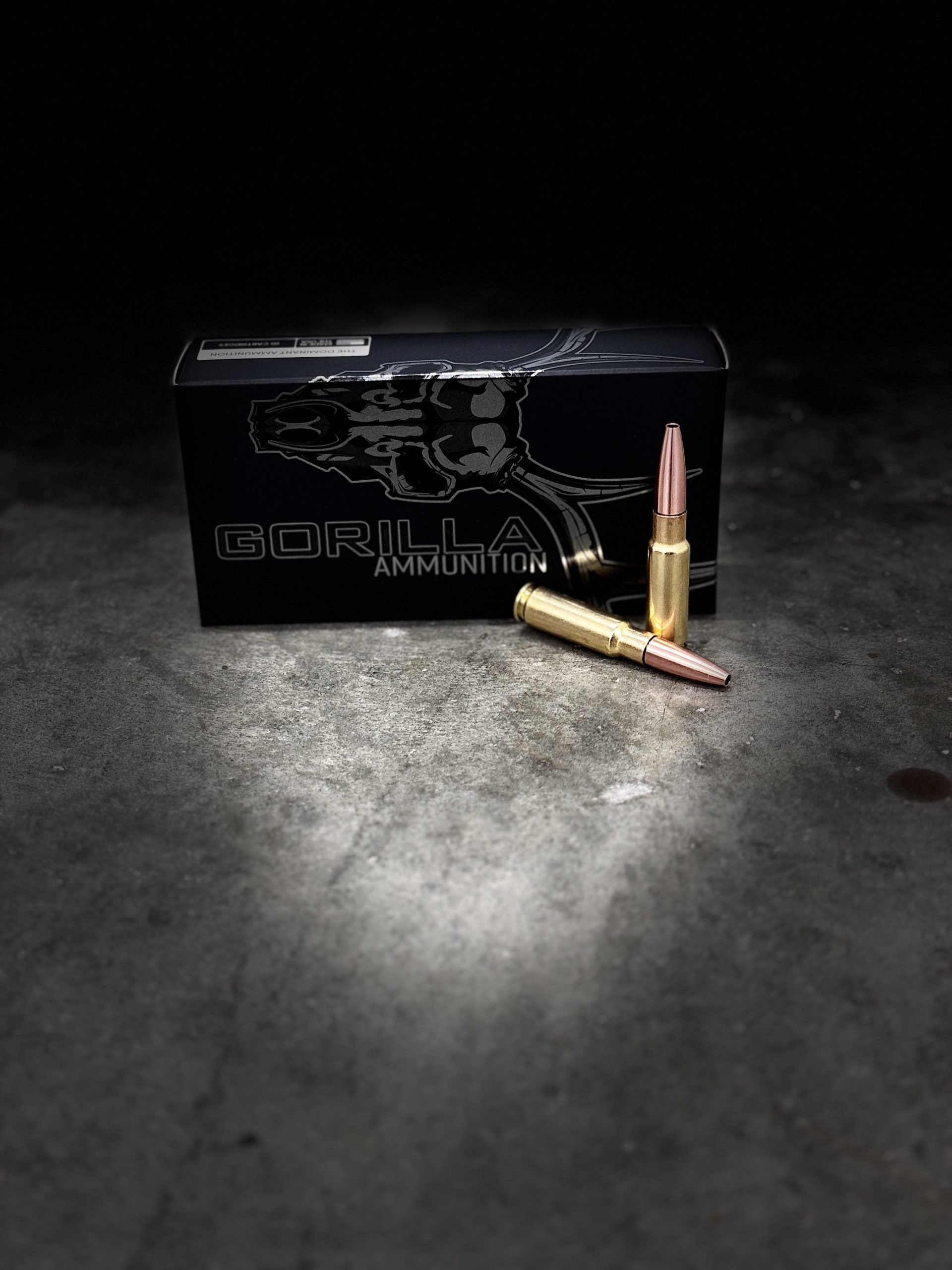 Gorilla Ammunition 8.6 Blackout 190 Grain Fracturing Supersonic Hunting Brass Cased Rifle Ammunition