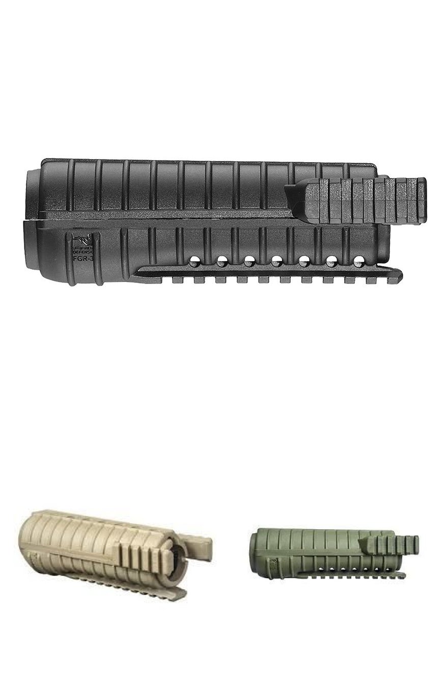 Fab Defense-FGR-3 Tri-Polymer Rail Handguard. Tan Color 