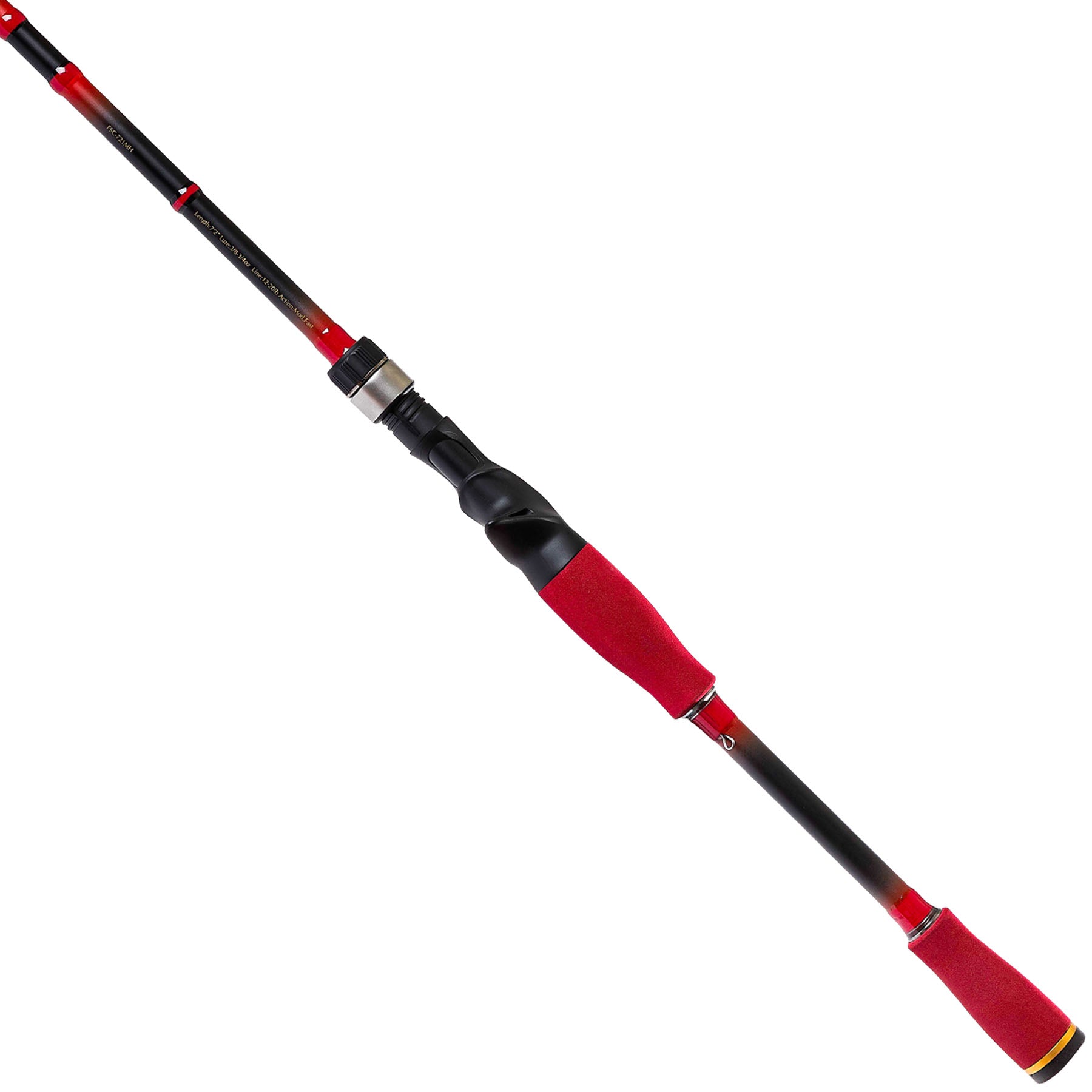 Favorite Hex Spinning Rod, Medium-Heavy HEX-721MH with Free S&H