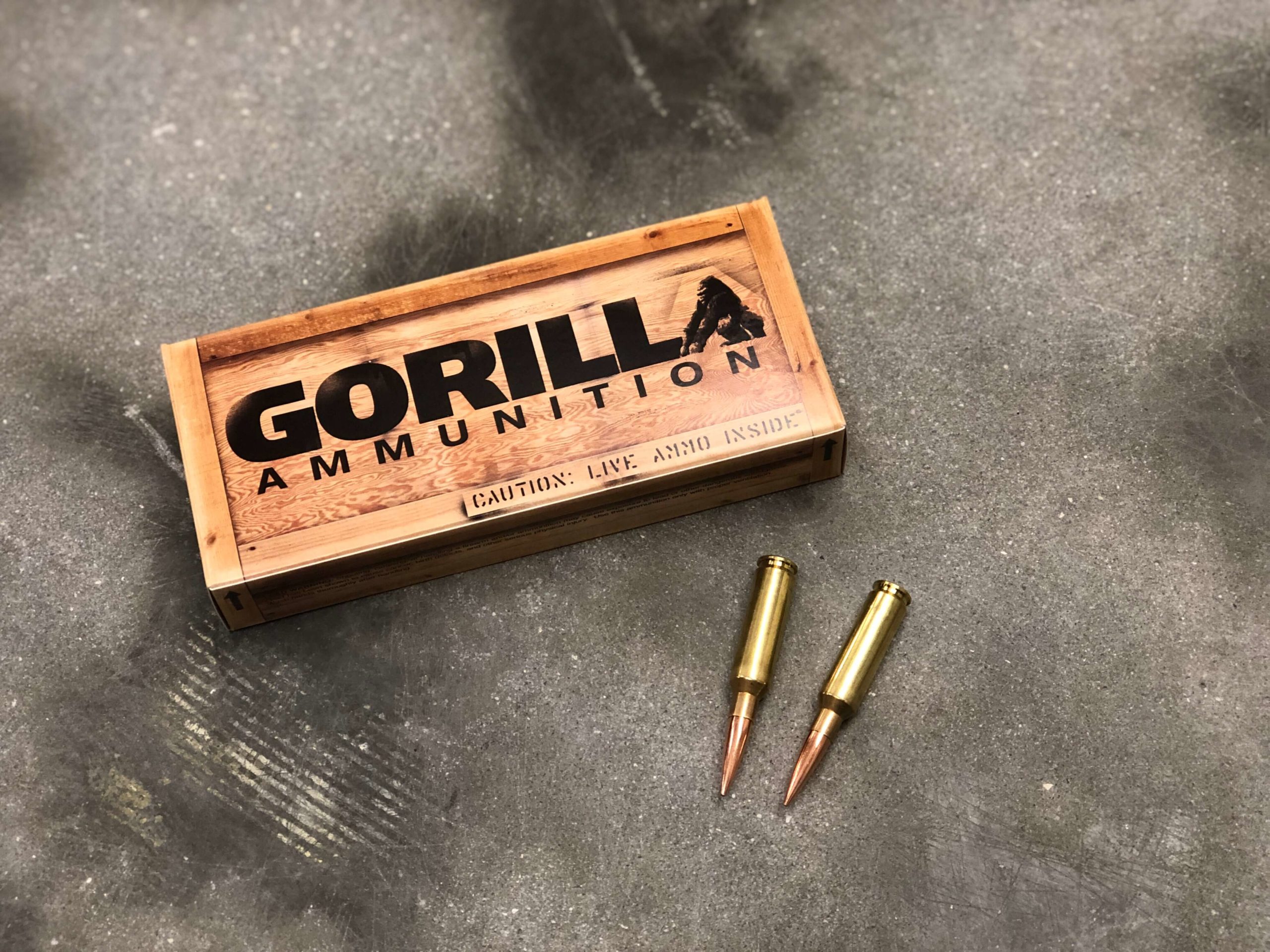 Gorilla Ammunition 6.5mm Creedmoor 140 Grain Berger Hybrid Target Rifle Ammunition