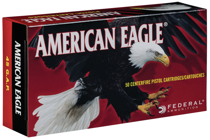 Federal Premium Centerfire Handgun Ammunition .45 ACP 140 Grain Lead-Free Ball Centerfire Pistol Ammunition