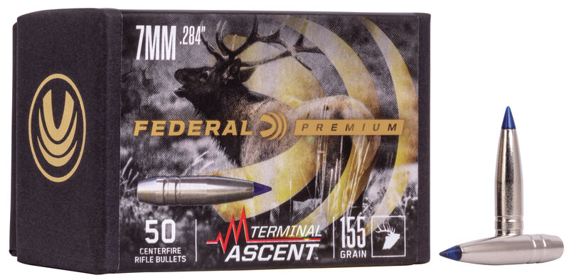 Federal Premium Terminal Ascent .284 Cal 155 Gr Comp Bullet