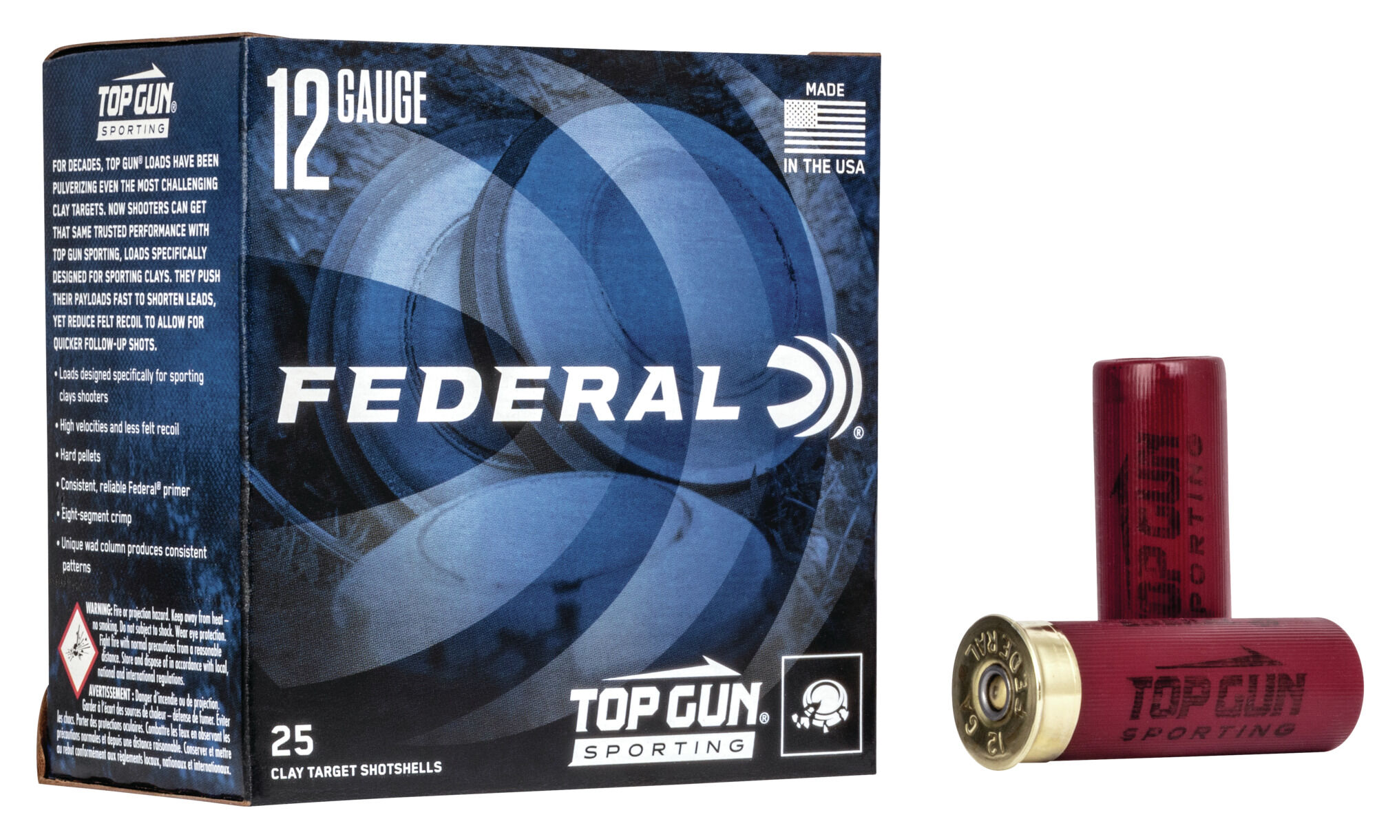 Federal Premium Top Gun 12 Gauge 1 oz Sporting Shotgun Ammunition