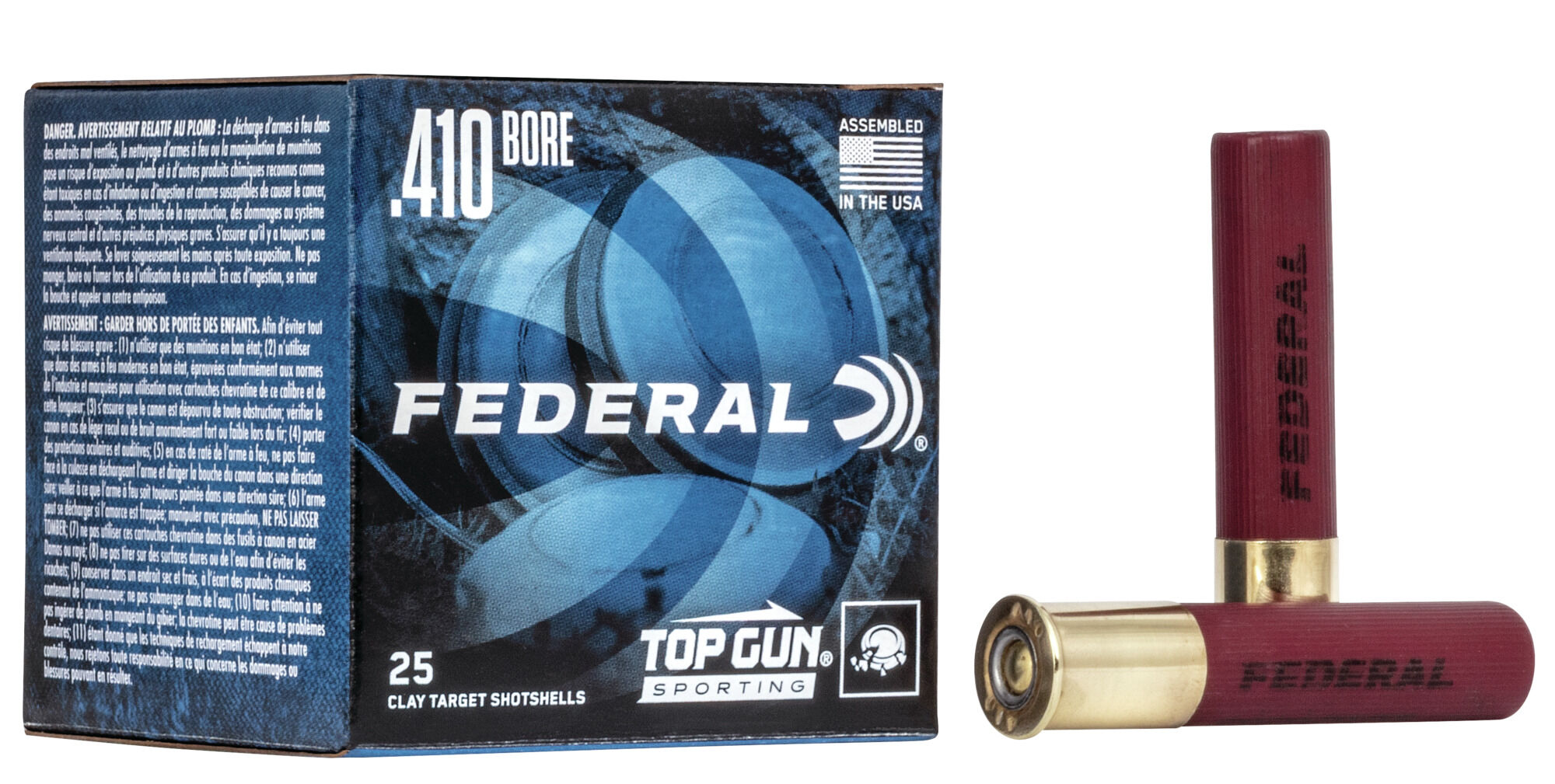 Federal Premium Top Gun 410 Bore 1/2 oz Top Gun Sporting Shotgun Ammunition