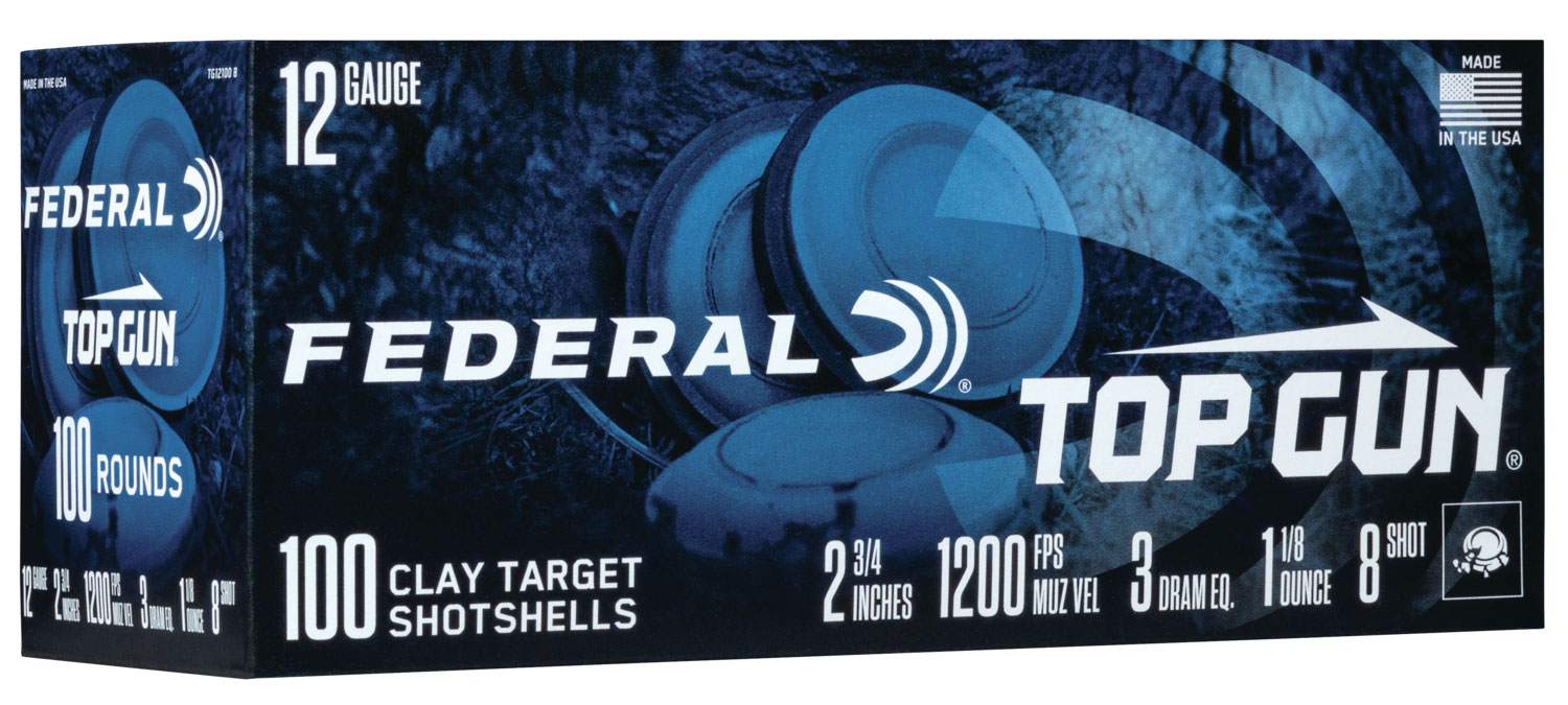 Federal Premium Federal TG1210075 Top Gun 12 Gauge 2.75in 1 1/8 oz 7.5 Shot