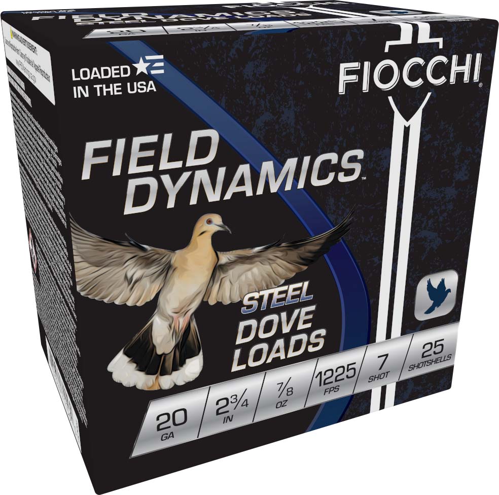 Fiocchi Dove/Quail 20 Gauge 7/8 oz 2 3/4in Shotgun Ammunition