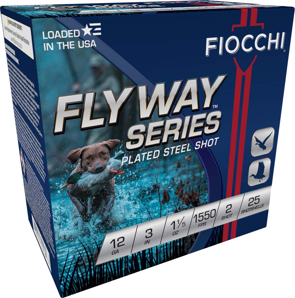 Fiocchi Flyway 12 Gauge 1 1/5oz 3in 2 Size Shotgun Ammunition