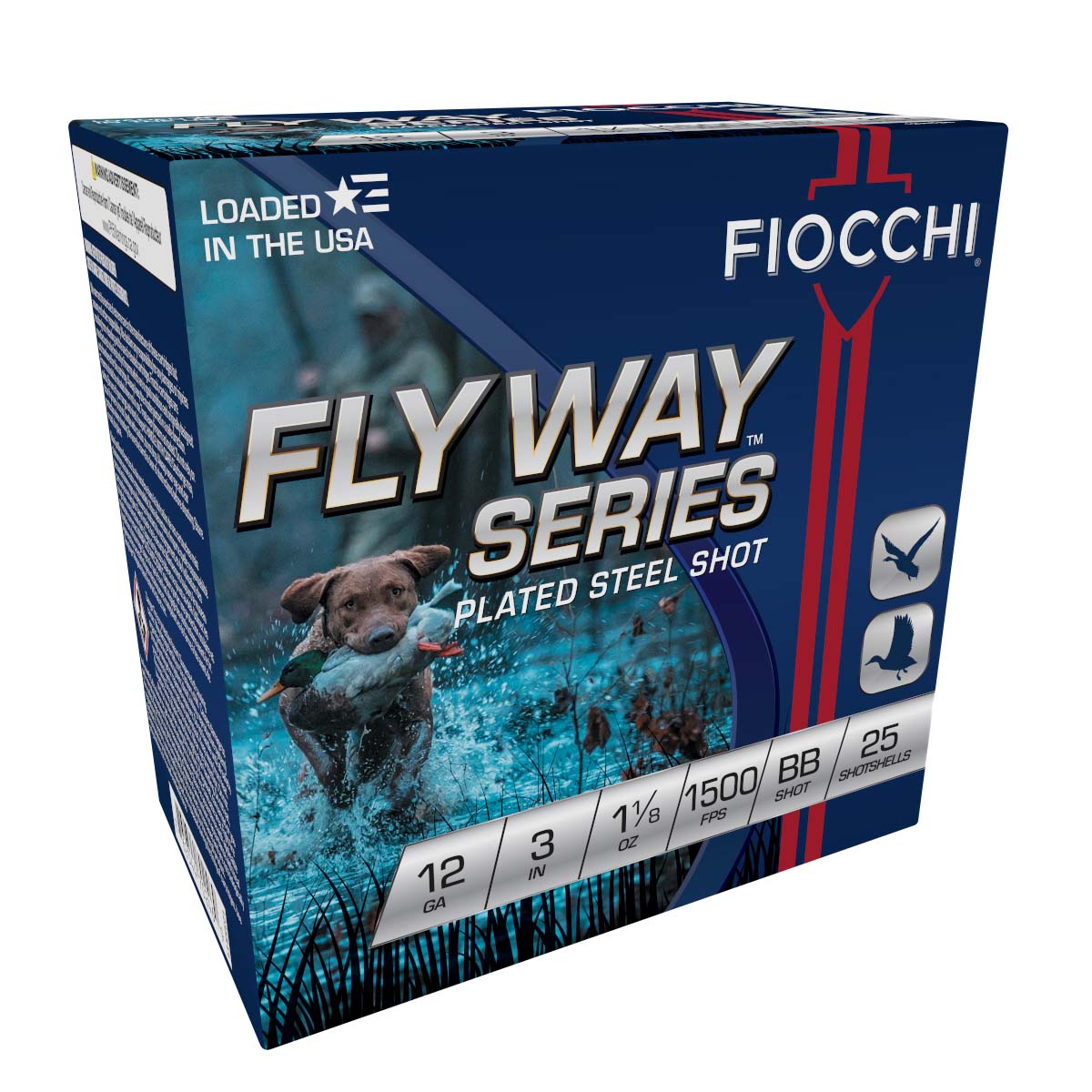 Fiocchi Flyway 12 Gauge 1 1/8oz 3in BB Shot Shotgun Ammunition