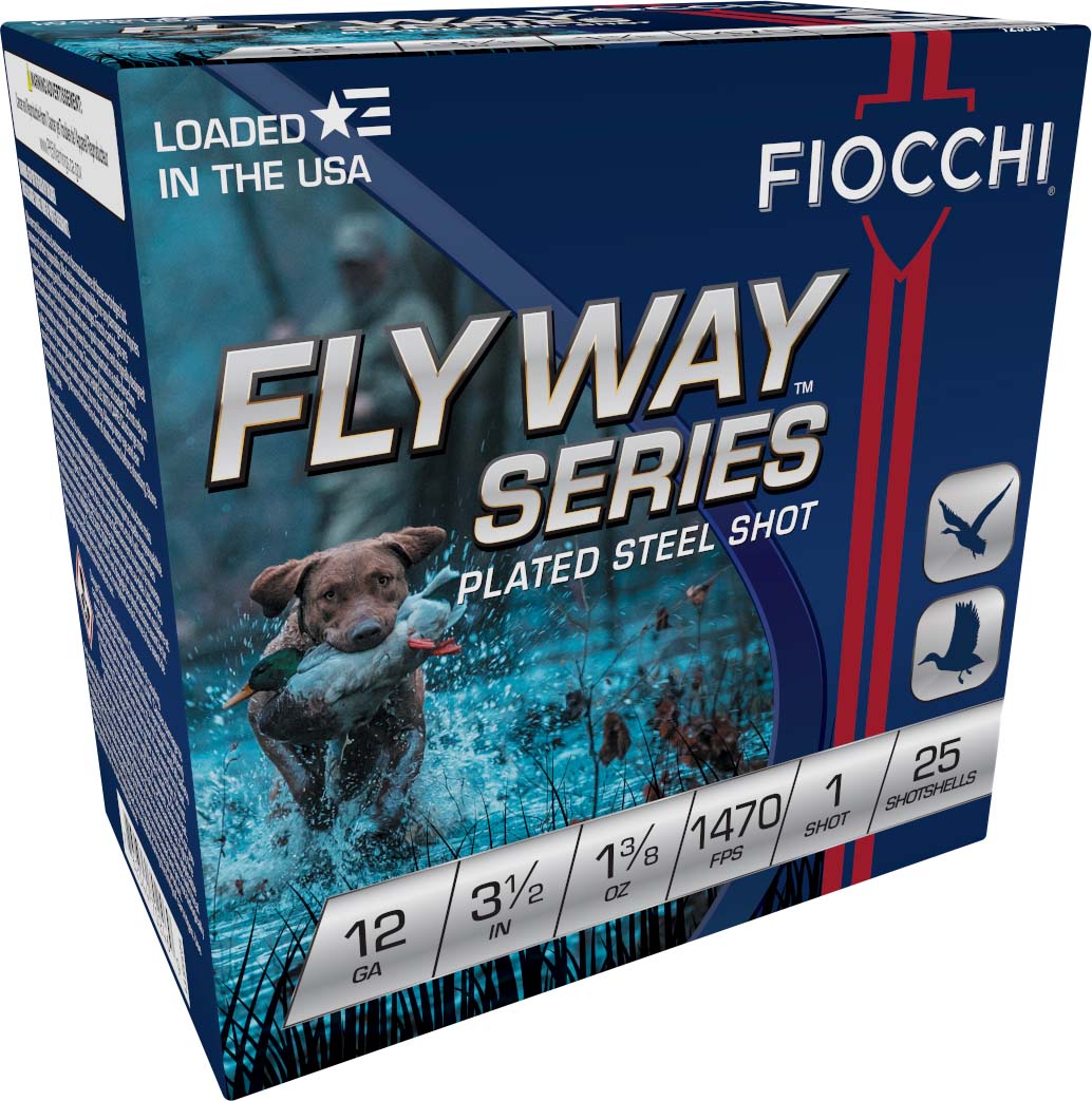 Fiocchi Flyway 12 Gauge 1-3/8oz 3.5in 1 Size Shotgun Ammunition