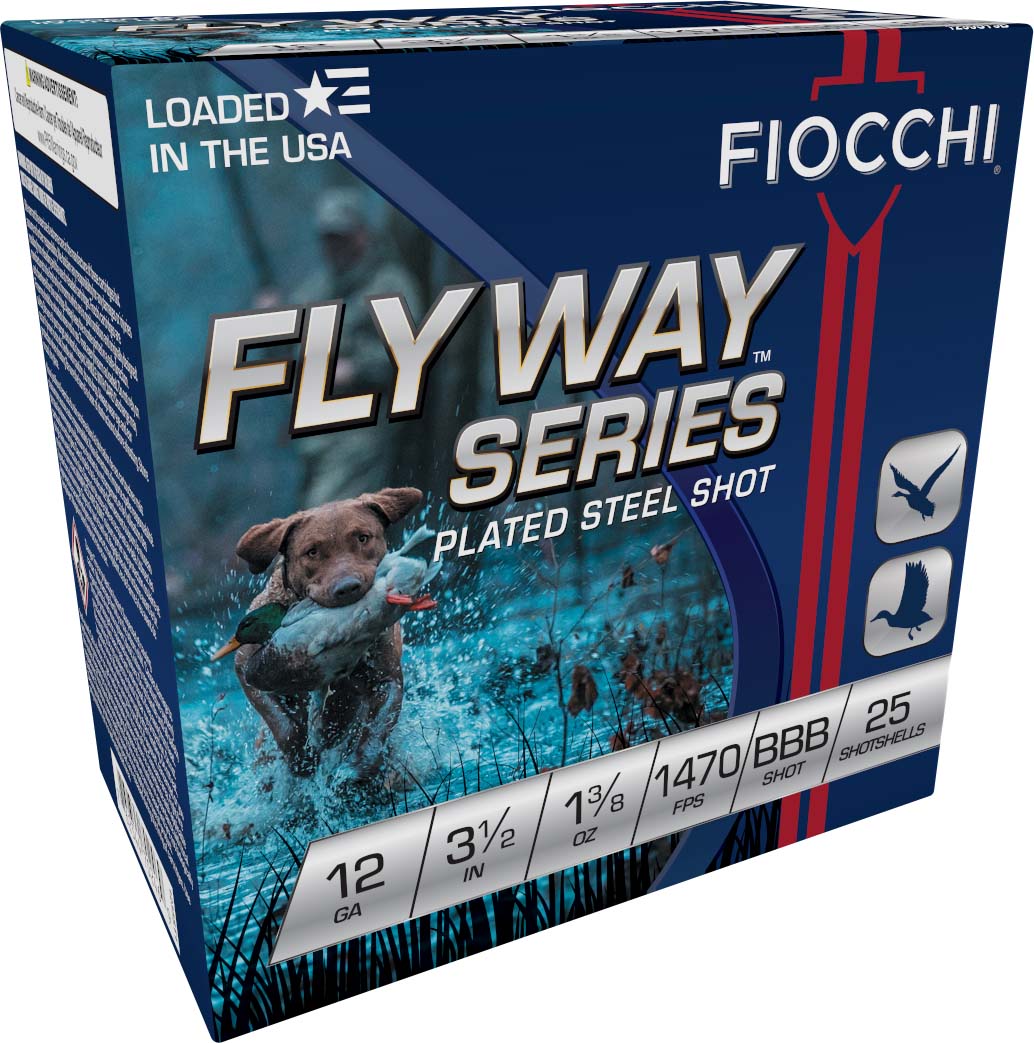 Fiocchi Flyway 12 Gauge 1-3/8oz 3.5in BBB Shot Shotgun Ammunition