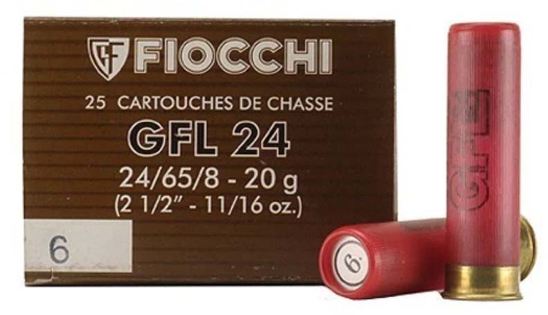 Fiocchi Specialty Shotgun Shells 24 Gauge 11/16oz 2.5in 7 Shot Shotgun Ammunition