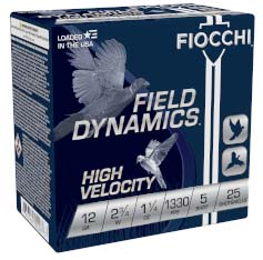 Fiocchi Vi Helocity 12 Gauge 1 1/4oz 2.75in 5 Shot Shotgun Ammunition