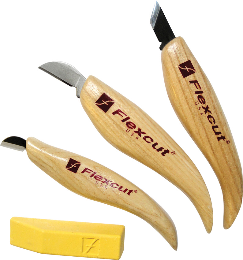 Flexcut 3pc Chip Carving Knife Set