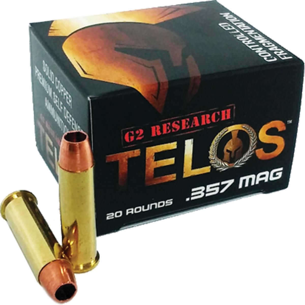 G2 Research Ammunitions TELOS .357 MAG