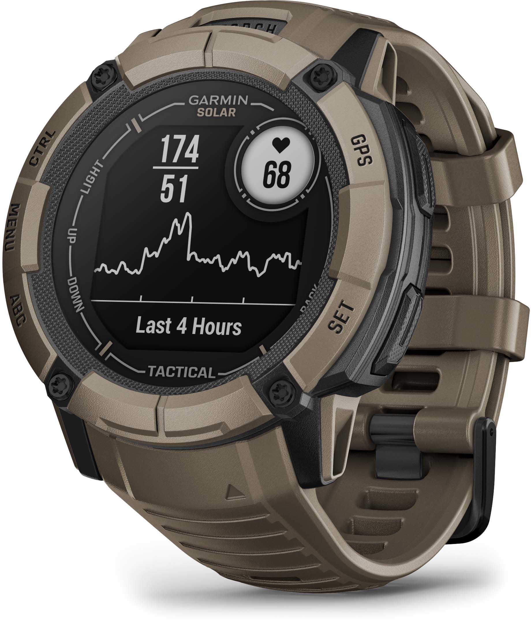 Garmin Instinct 2X Solar smartwatch: More solar power and an LED