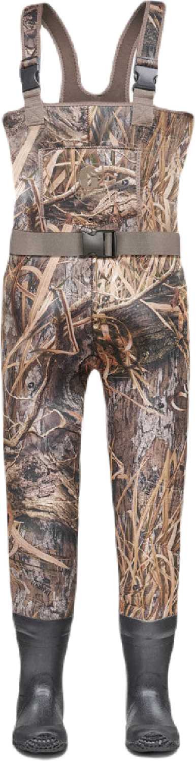 Gator Waders Neoprene Waders | Youth - Mossy Oak Habitat, 6/7