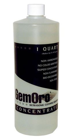 Biodegradable Non-Ammoniated Ultrasonic Cleaner Solution Deluxe 1 Quart