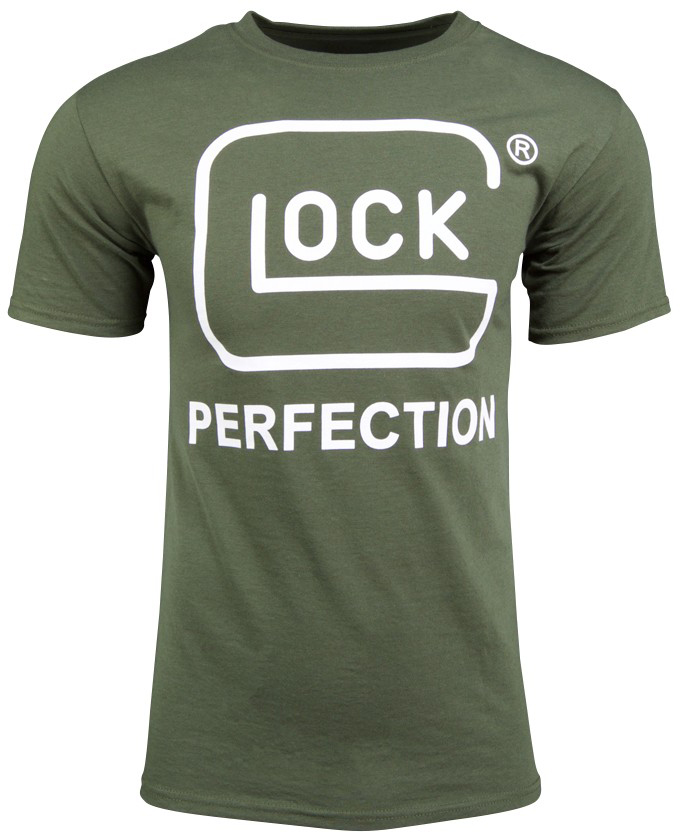 Glock AA75145 OEM Perfection Short Sleeve T-Shirt Large Gray