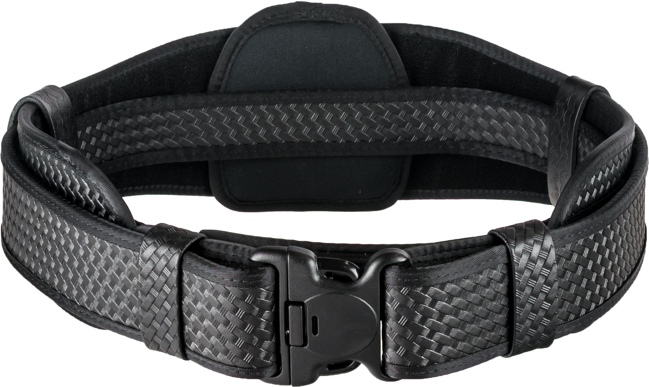 Gould & Goodrich size 30 duty belt leather outer belt buckeless hook&loop 