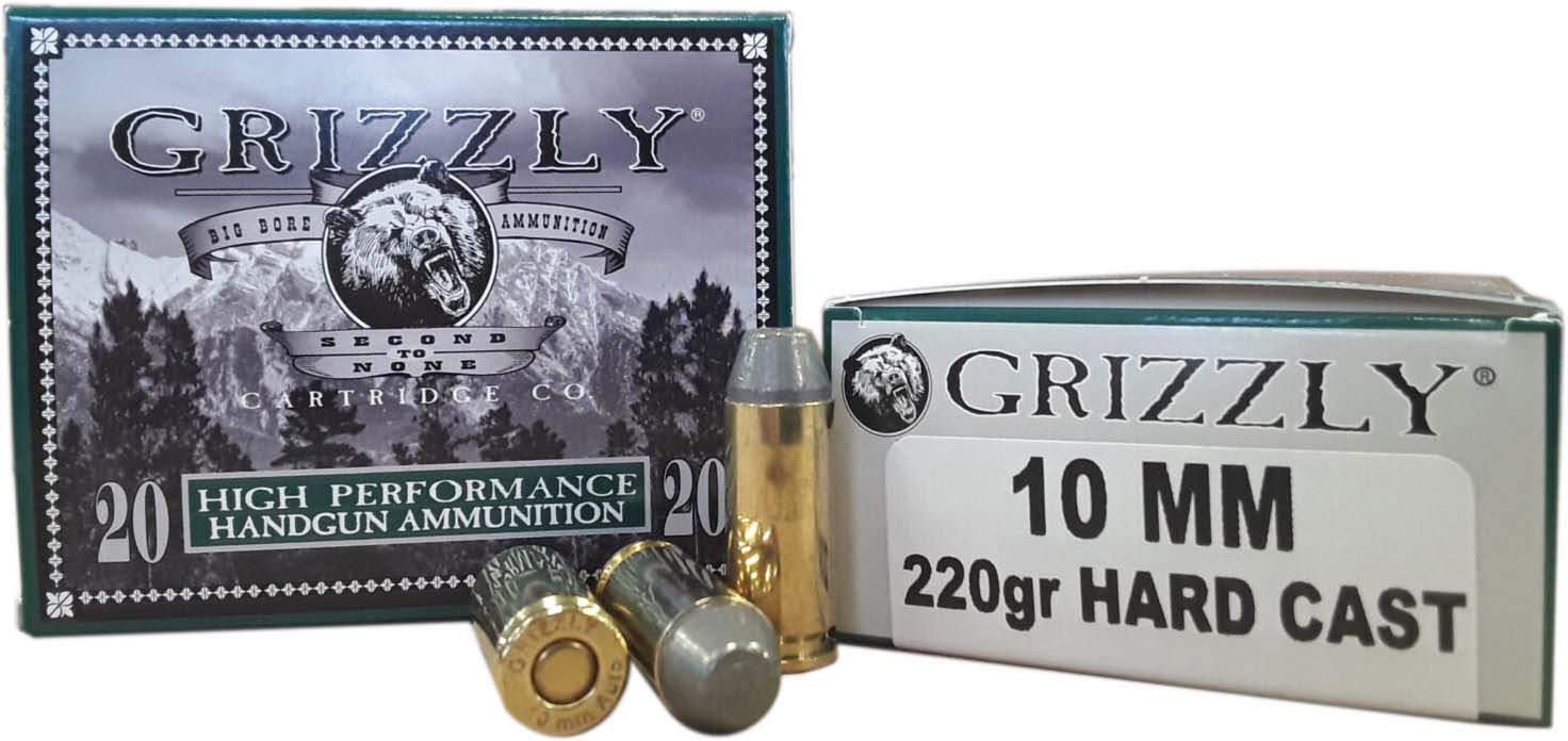 grizzly-cartridge-10-mm-220-grain-hard-cast-flat-point-pistol