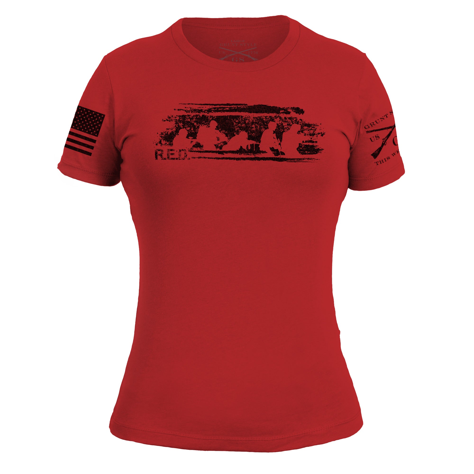Women's T-Shirt - Red - XXXL