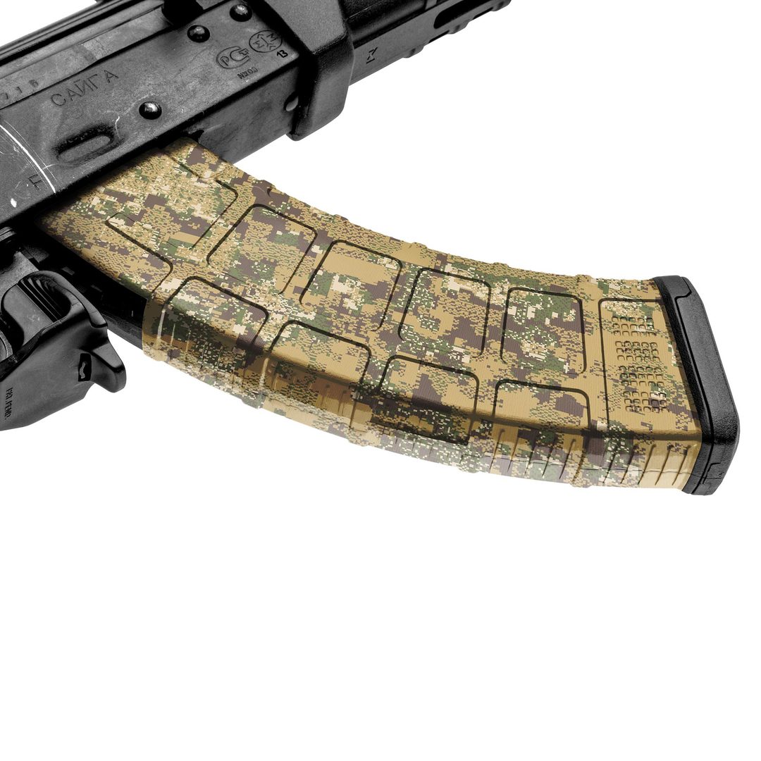 GunSkins DIY Camo Vinyl Wraps for AR-15, AK-47, Mags, Rifles, Pistols
