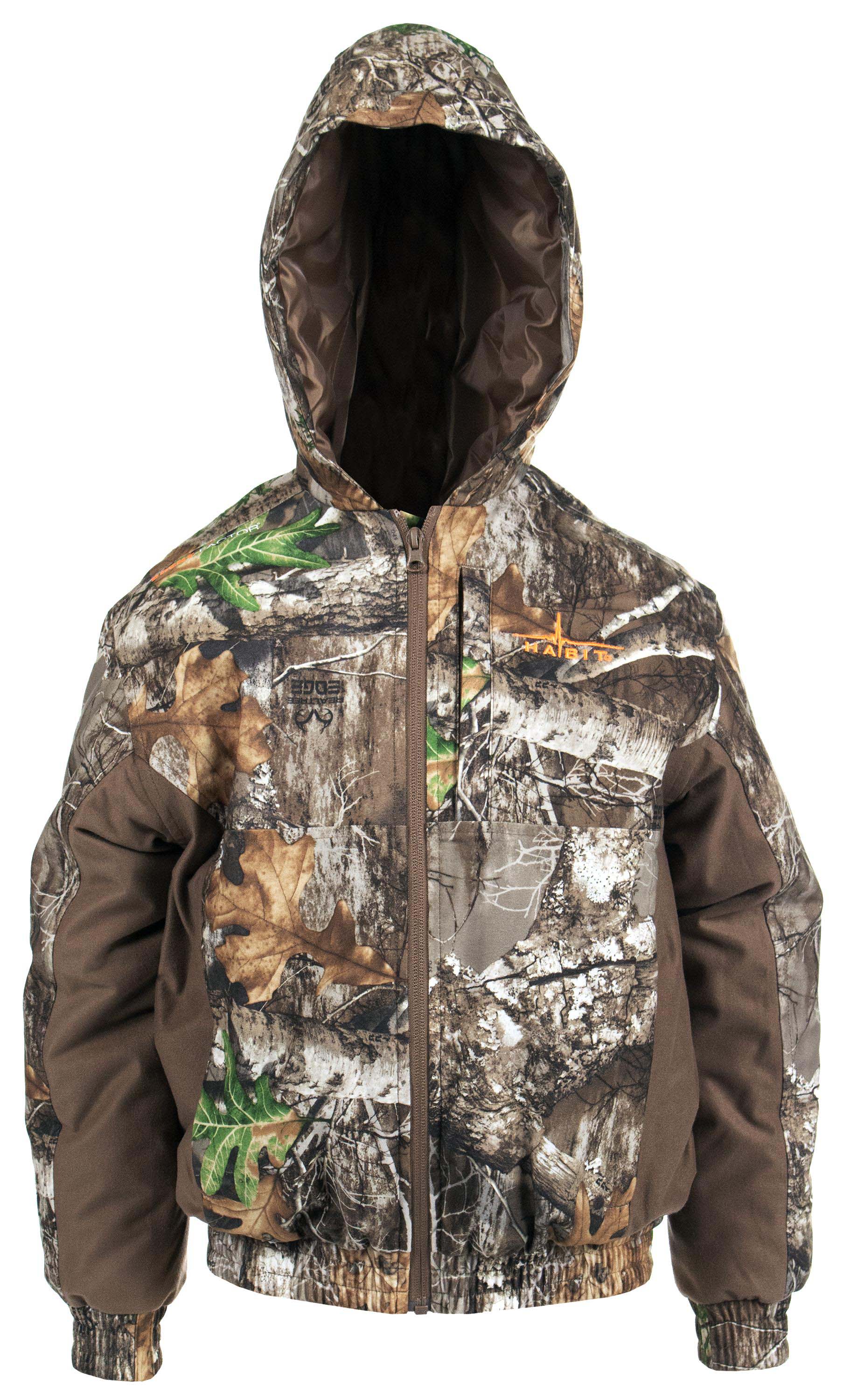 Habit Cedar Branch Waterproof Insulated Bomber Jacket - Youth | Up to ...