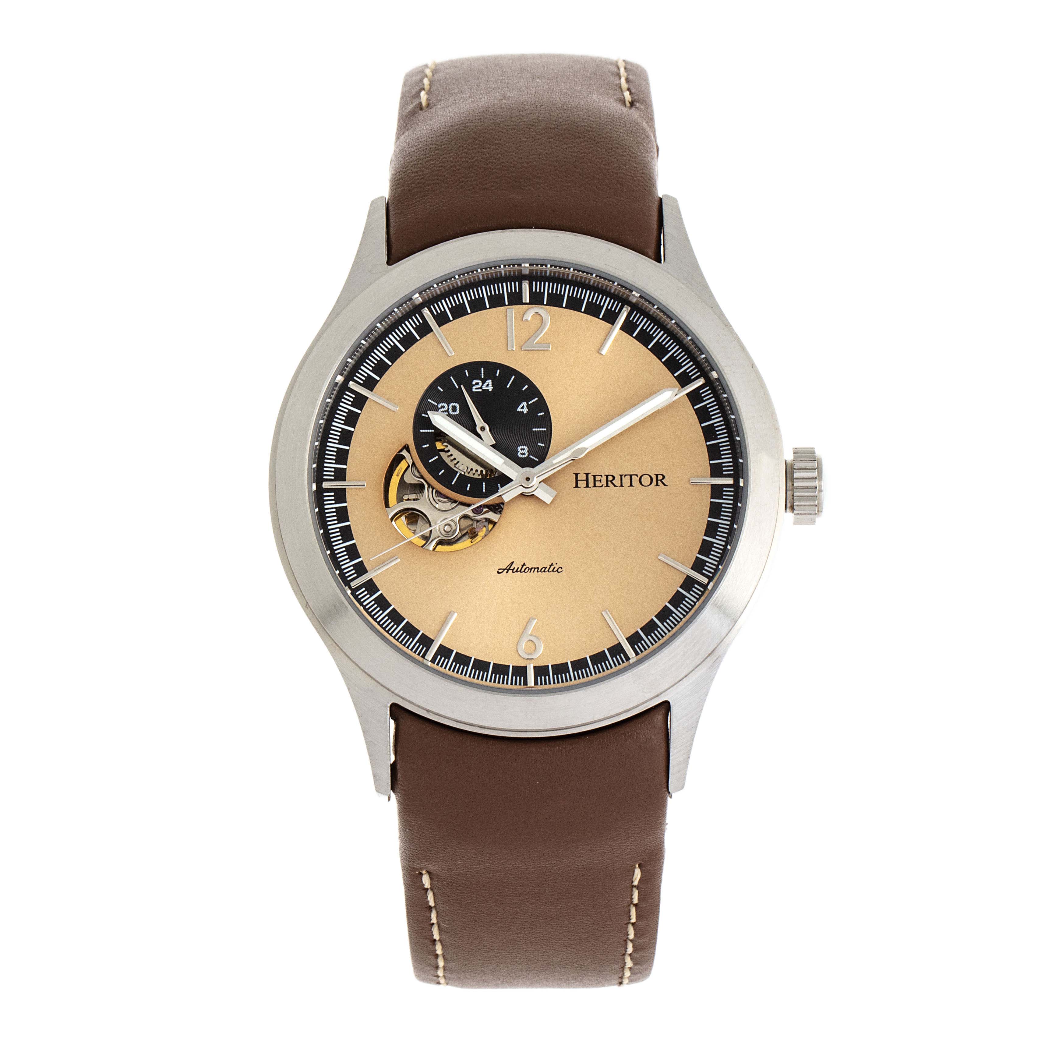 heritor automatic men's helmsley watch