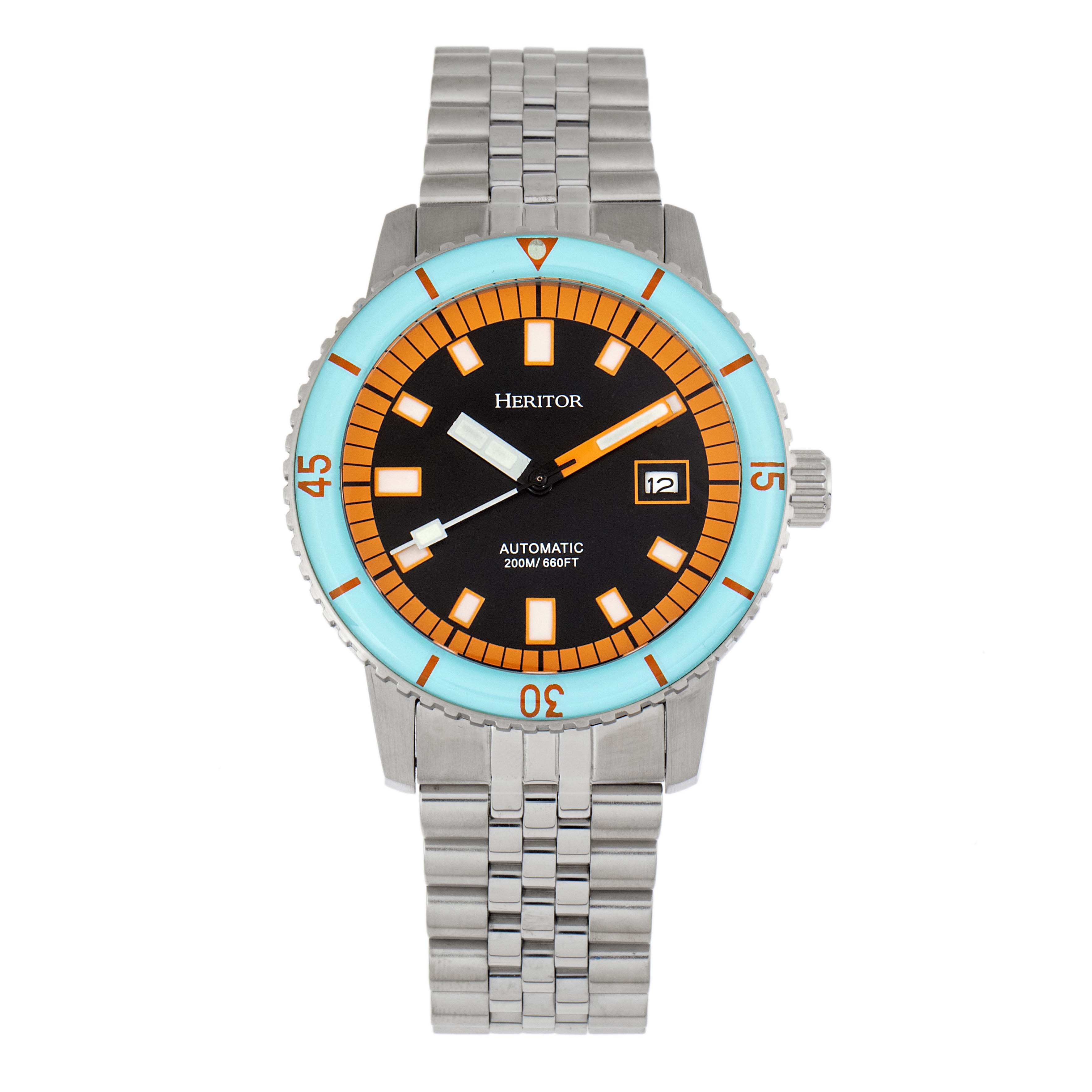 Heritor Automatic Edgard Bracelet Diver s Watch