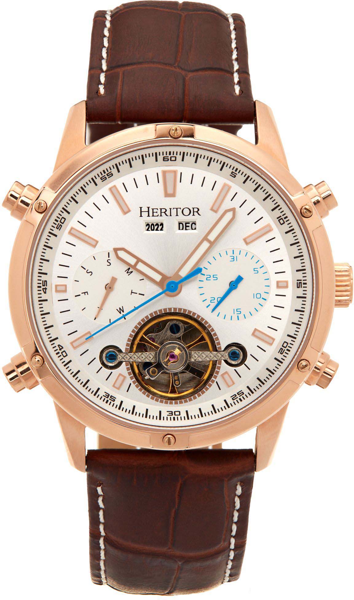 Heritor hot sale helmsley watch