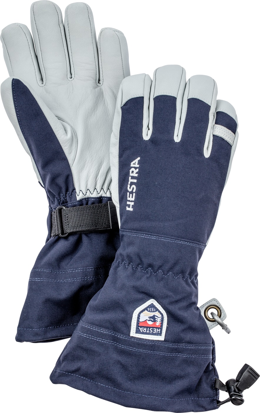 mens blue ski gloves