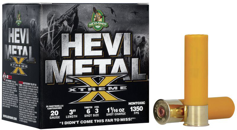 HEVI-Shot Hevi Metal Xtreme 20 Gauge 1.0625oz 3in Shotgun Ammunition