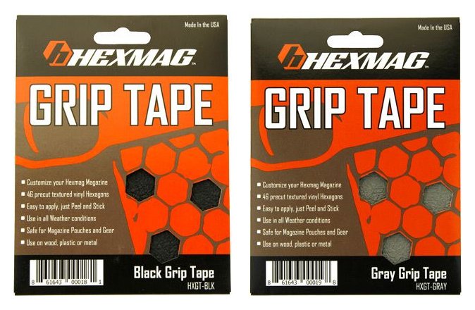 Black HXGTBLK NEW HexMag HXGT Grip Tape 46 Hex Shapes for HexMags 
