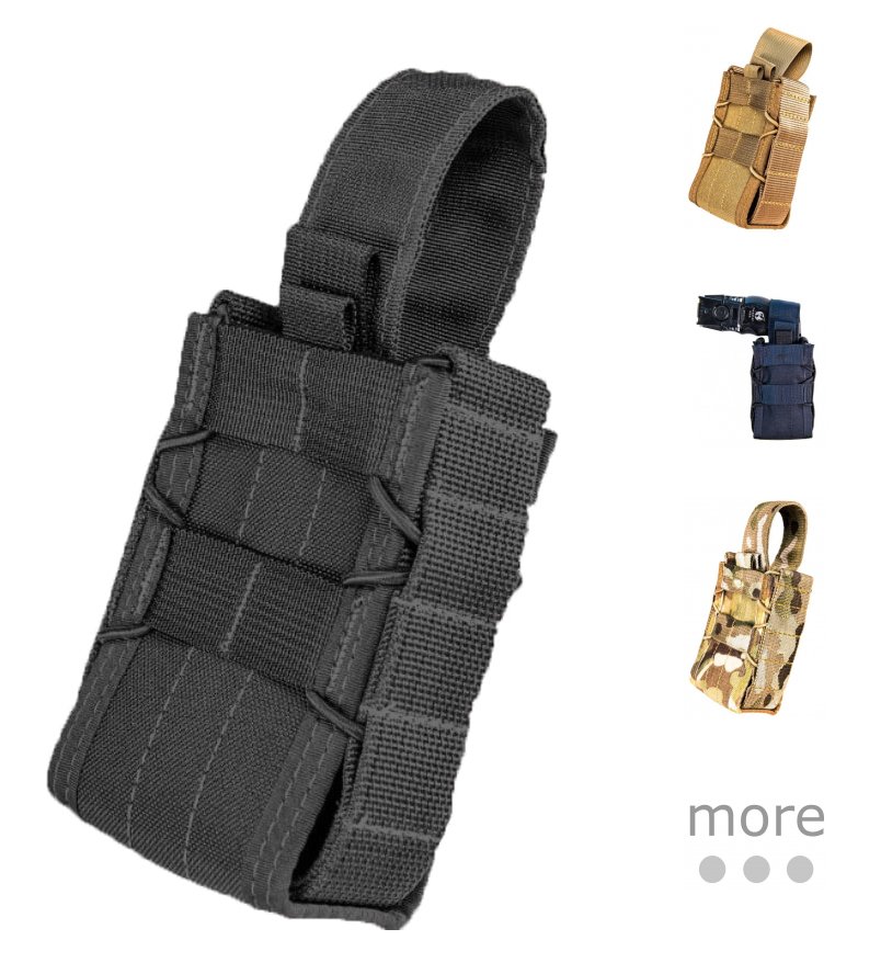 HSGI Taco Pouch Molle Fastener Clips - LONG Clip - Package of 4 Per Order-  Black