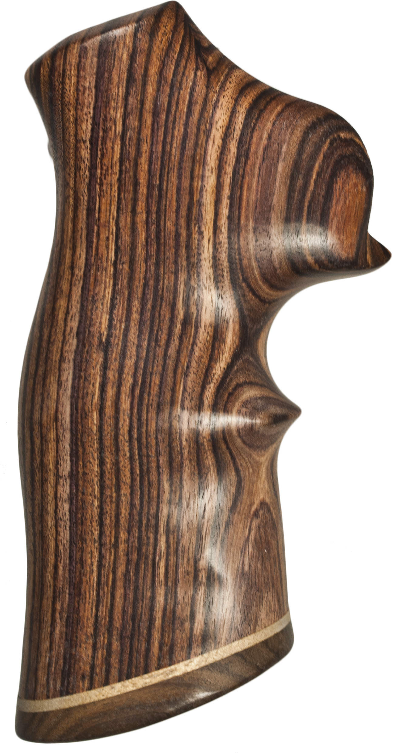 Hogue Ruger GP100/Super Redhawk Handgun Grip Kingwood Top Finger Groove Stripe Cap 80640