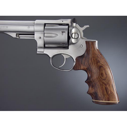 Hogue Ruger Redhawk Handgun Grip Rosewood Stripe Cap Checkered 86921